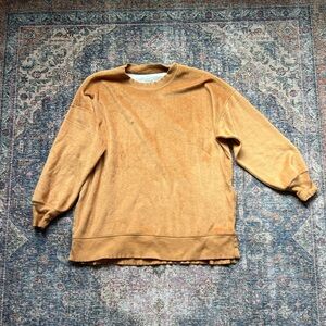 Fuzzy Aerie Crewneck Sweatshirt